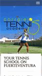 Mobile Screenshot of corralejotennis.com